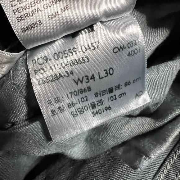 Levis 559 Denim Jeans Men 34 x30 (36x30) Relaxed Straight Blue Denim Pants * - Picture 8 of 12